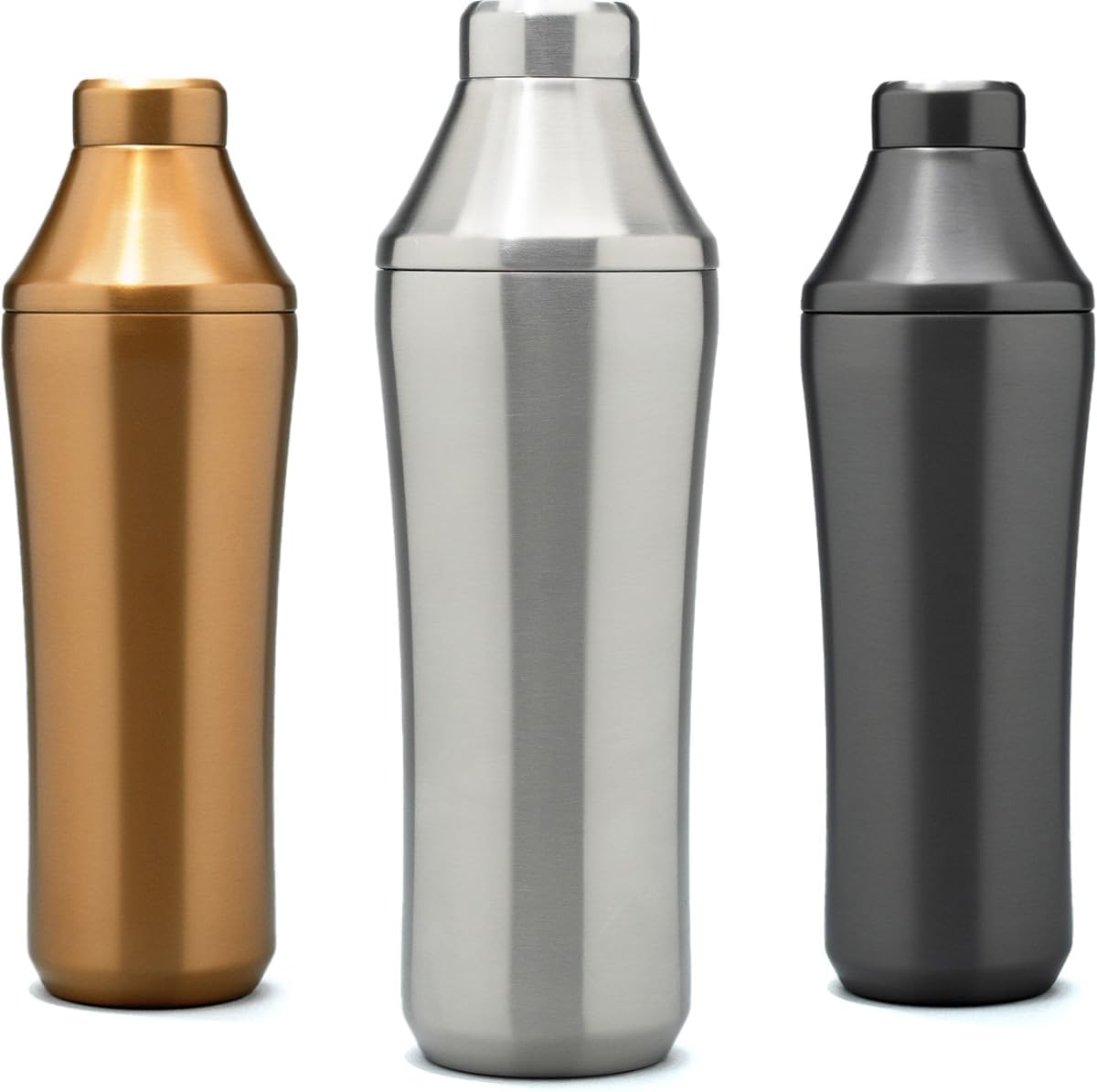 Elevated Craft Hybrid Cocktail Shaker - Premium Vacuum Insulated Stainless Steel Cocktail Shaker - Innovative Measuring System - Martini Shaker for the Home Bartender - 28oz Total Volume