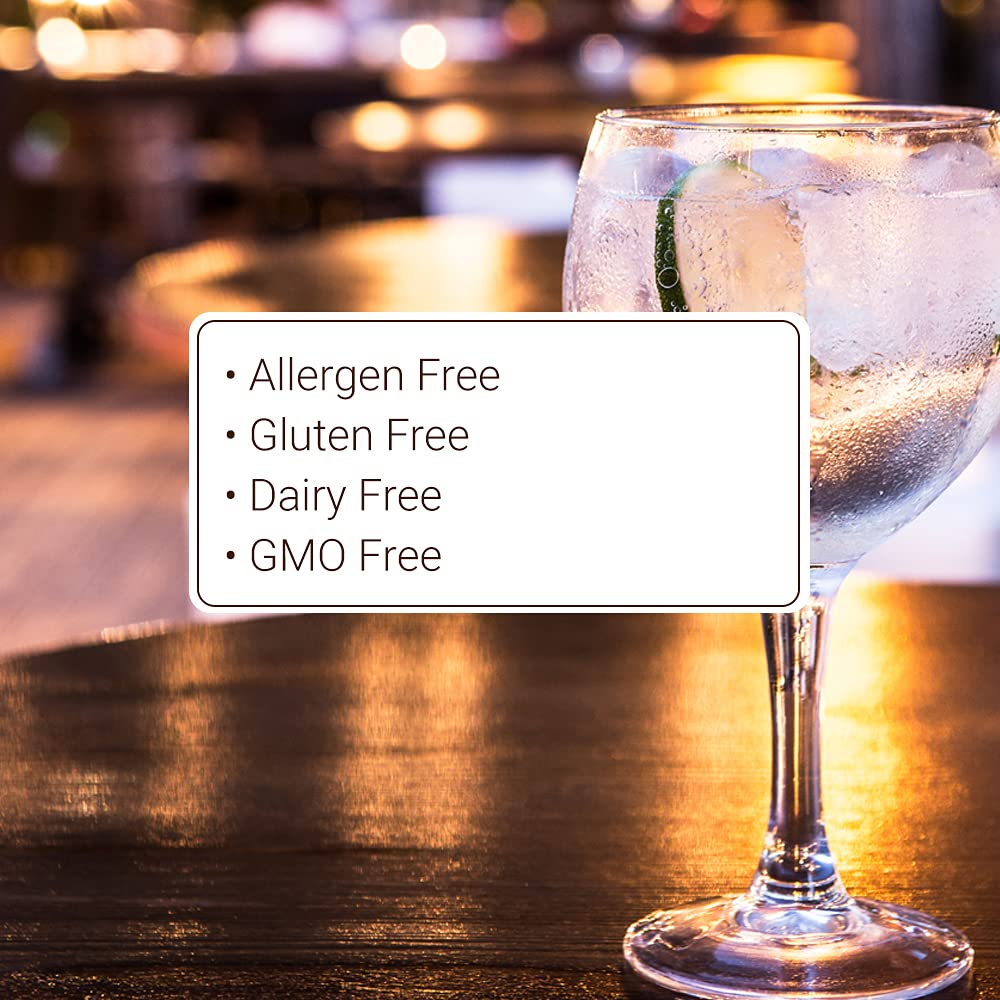 Monin - 5 Flavor Classic Cocktail Collection: Pomegranate, Mojito, Agave Nectar, Mango, and Pure Cane Syrups, Great for Classic Happy Hour Cocktails, Non-GMO, Gluten-Free (50 ml per bottle)