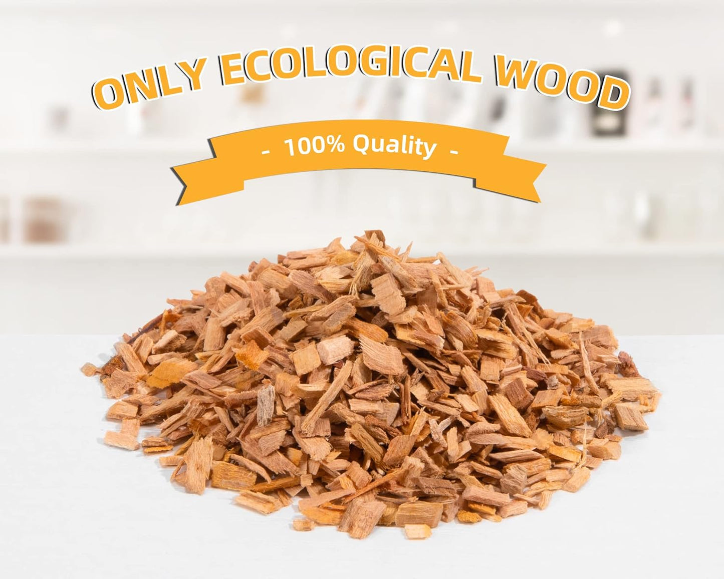 Natural Wood Chips for Cocktail Smoker - 8 Flavors - for Cocktail Parties, Fast-Burning Smoking Chips Compatible with Electric Whiskey Smokers & Smoke Guns, Smoker Accessories Gift Set for Men