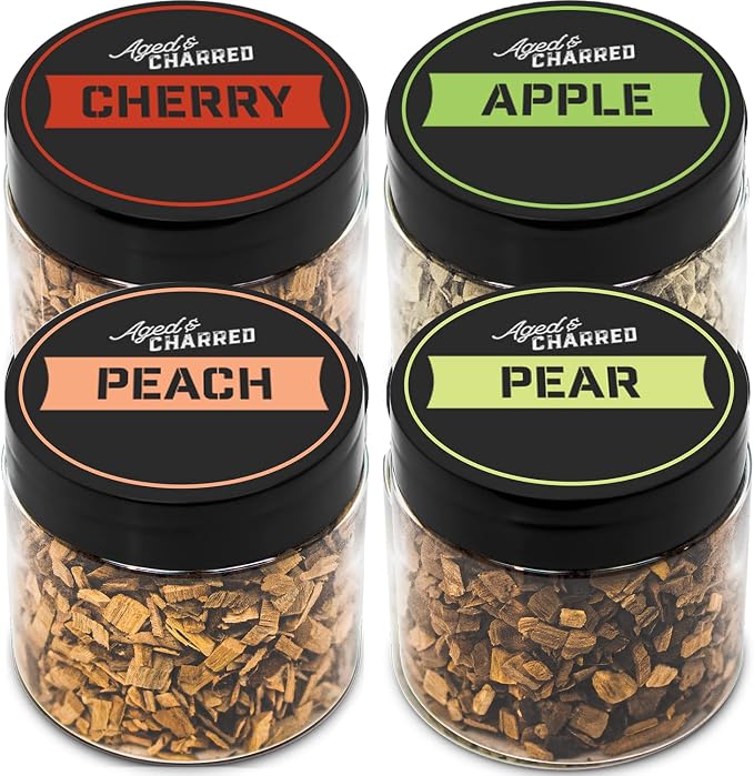 400 Cocktail Smoker Wood Chips - Variety Flavors Big Pack - B09QFDX8GX