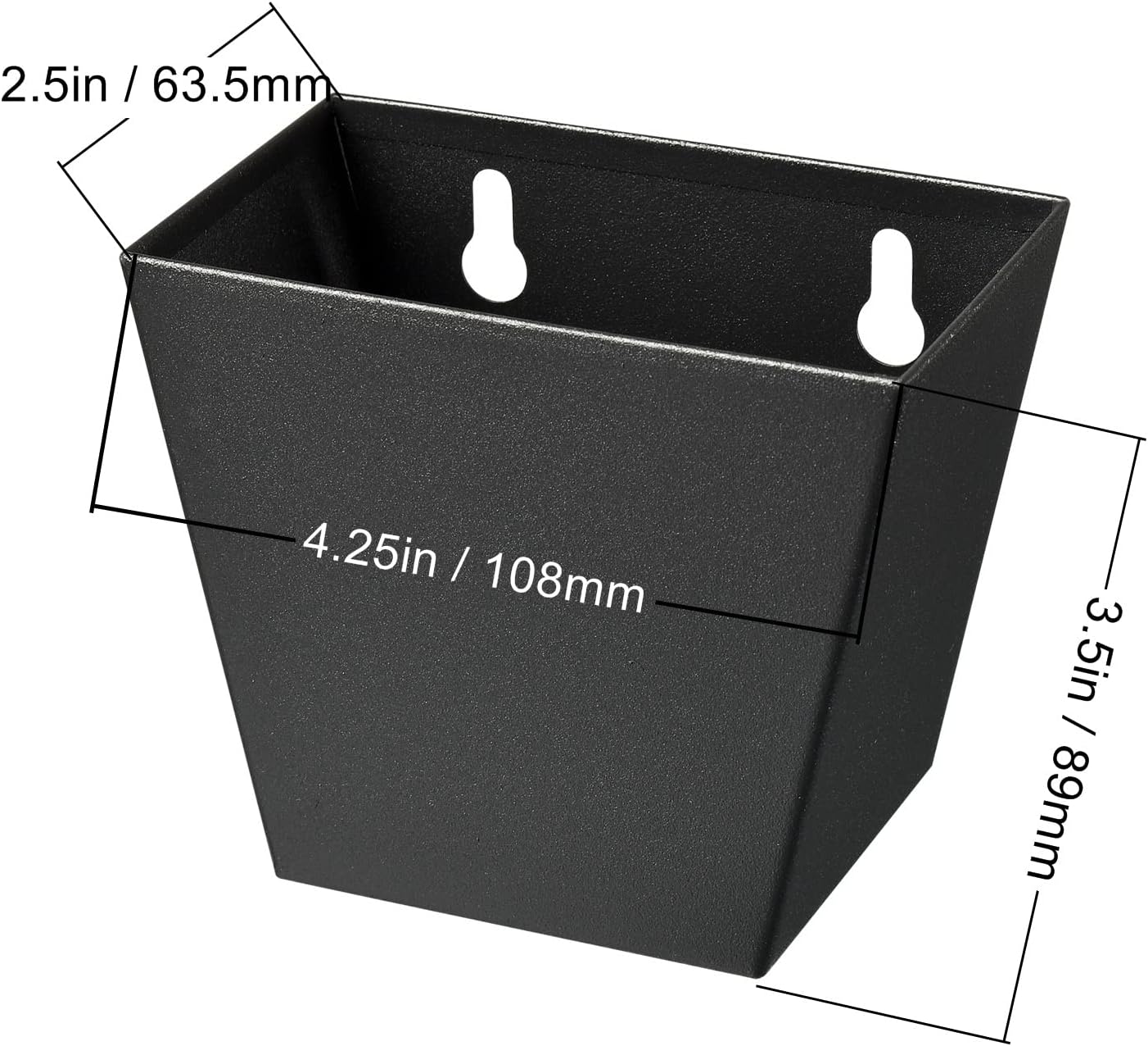 Black Bottle Cap Catcher Wall Mounted, Stainless Steel Screw in Wall Beer Cap Holder Mountable for Post Cooler Table