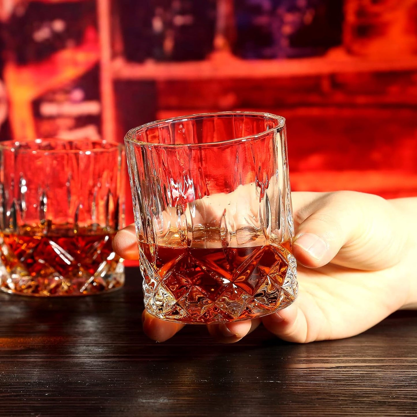 Whiskey Gifts for Men - Whiskey Stones and Glasses Gift Set - Granite Chilling Stones Whiskey Rocks, Scotch Bourbon Gift Box, Father's Day Birthday Drinking Gifts for Him Dad Husband Thanksgiving Gift