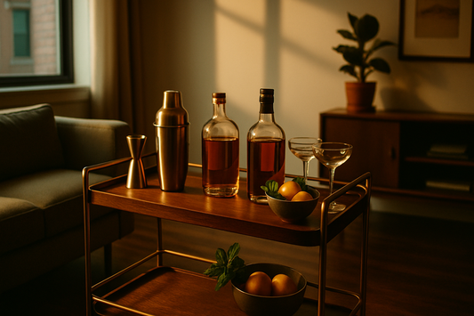 How to Build a Stunning Home Bar on a $300 Budget