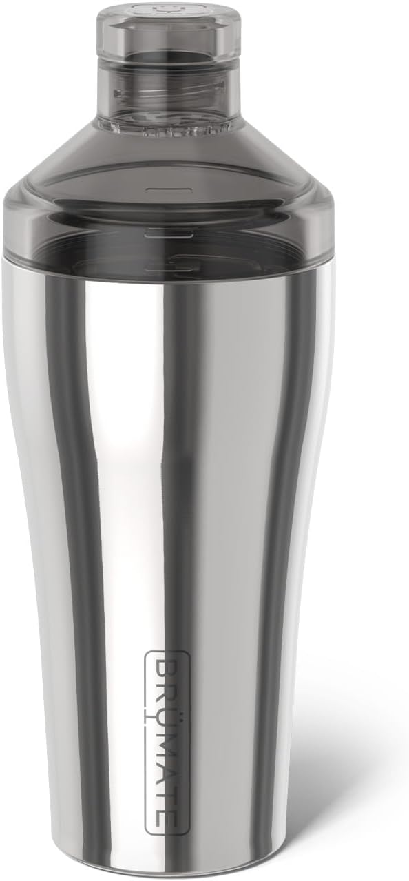 BrueMate Cocktail Shaker 22oz Stainless Steel Shaker, Nightfall Blue - B0DMHBH35V