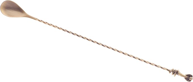 Barfly Muddle Bar Spoon, Muddler 11 13/16" (30 cm), Stainless Steel - B0GPS71C5Y