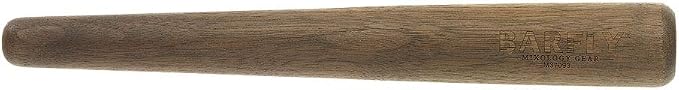 Barfly Muddler, 7 3/4" Thick , Wood - B07PR21R8K