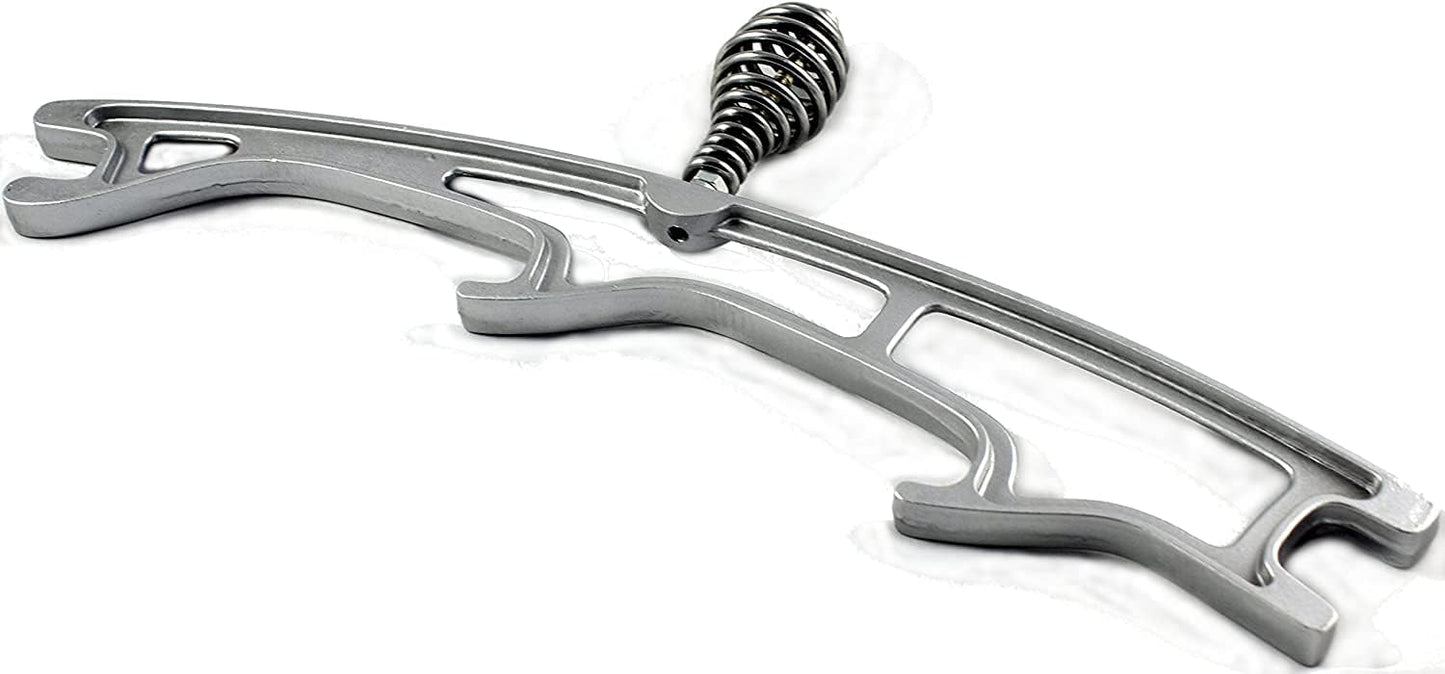 Gas & Charcoal BBQ Cast Aluminum Lid Prop with Spring Handle