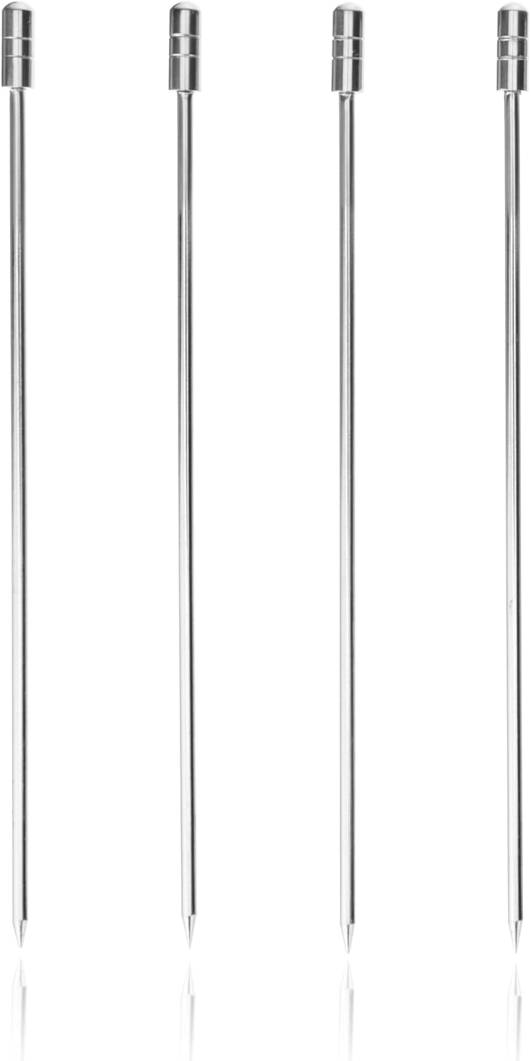 True 20-Piece Cocktail Shaker Bar Set with Wooden Stand Includes Boston Shaker, Mixing Glass, Muddler, Jigger, Strainer, Bartender Kit for Mixed Drinks, Cold Brew Cocktails, Home Bar Tools