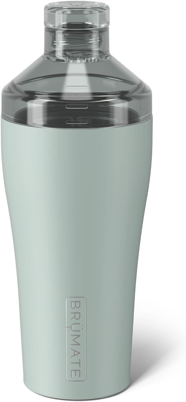 BrueMate Cocktail Shaker 22oz Stainless Steel Shaker, Nightfall Blue - B0DMHKSHHF