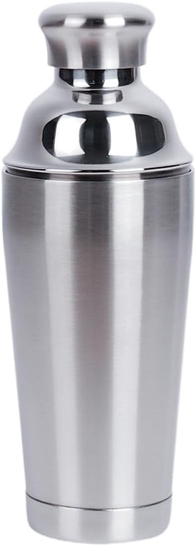 21oz Cocktail Shaker - Insulated Double Wall, Martini Shaker, Drink Shaker, No Stuck Twist Lid, Leakproof, Built-in Strainer, Perfect for Home Bar