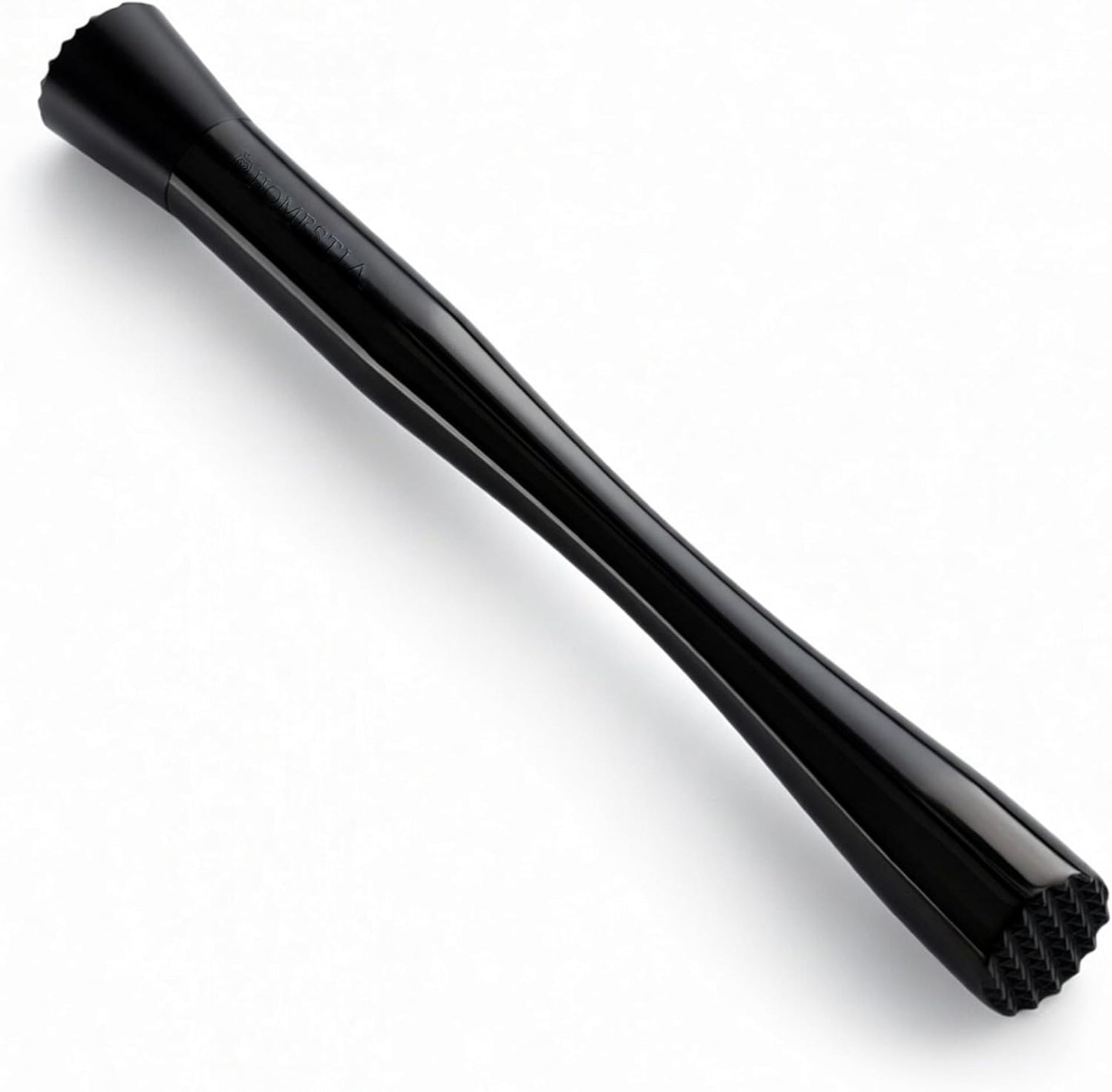 Homestia Double Heads Muddler for Cocktails (Black)