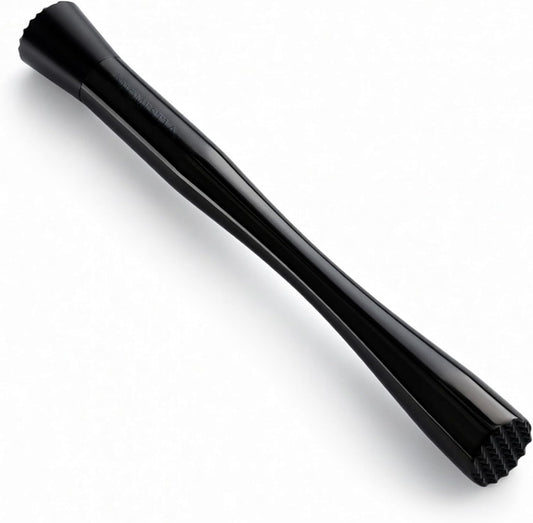 Homestia Double Heads Muddler for Cocktails (Black)