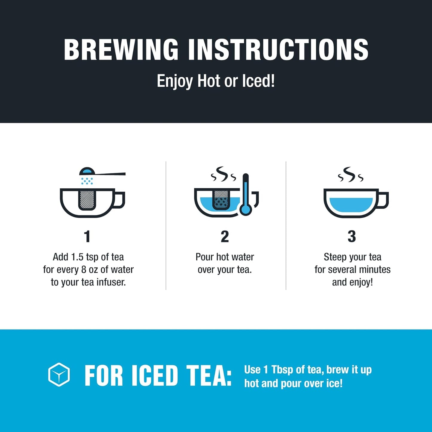 Tiesta Tea - Summer Mocktail Kit, Loose Leaf, Premium Gift Box, 3 Pouches, Caffeinated, Make Hot & Iced, Tea Set with Green, White & Black, Brews 25 Cups per Bag