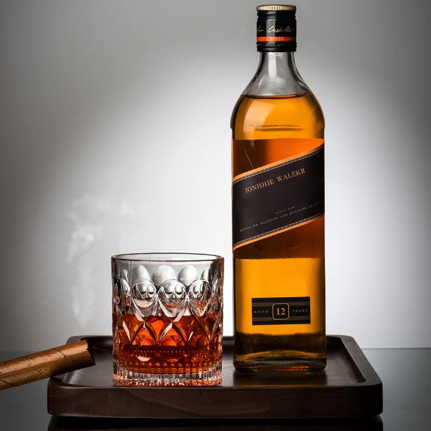 PARACITY Whiskey Glasses Set of 2,christmas gift, Old Fashioned Glasses, Rocks Glasses, Bourbon, Suitable for use in Bars, Parties, and Homes, The Right Gift for Men, Father 's Day Gift