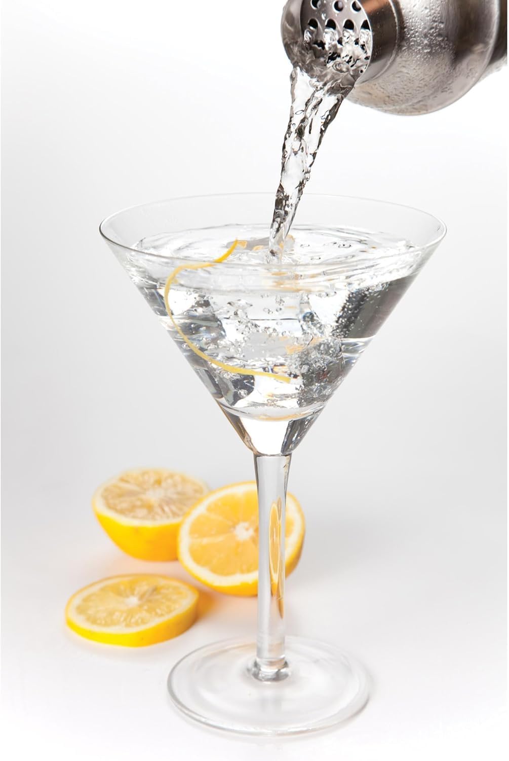 HIC Kitchen Bar Penguin Cocktail Shaker, 18/8 Stainless Steel, Mirror Finish, 3-Piece Set, Holds 18-Ounces