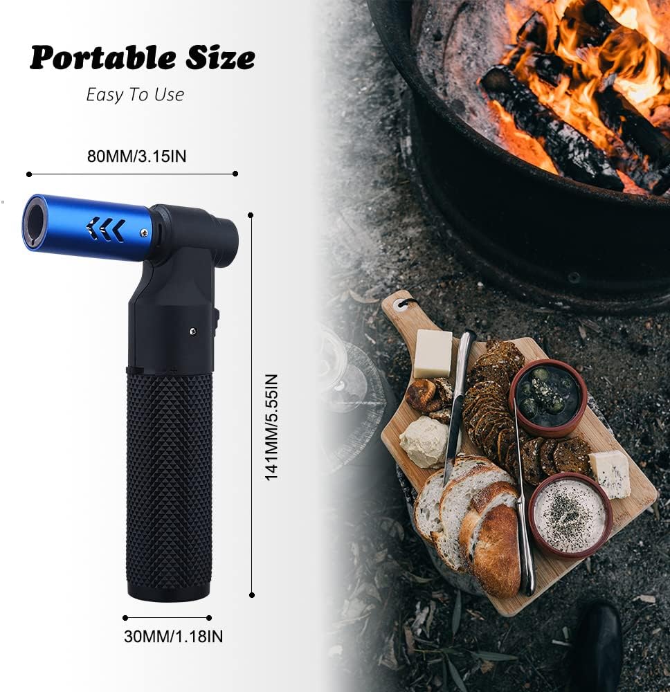HONEST Lighter Butane refillable lighters Shipped without gas (Black)