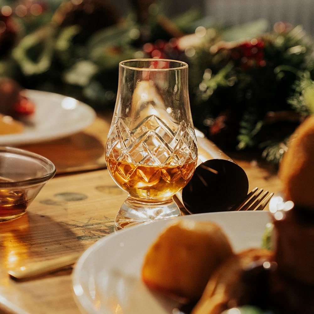 GLENCAIRN Cut Premium Whiskey Glass, Gift Set of 2