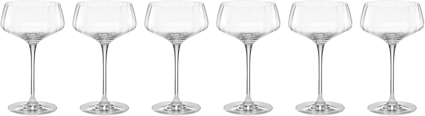 Lenox 897401 Tuscany Classics Angled Optic Coupes, Set of 6