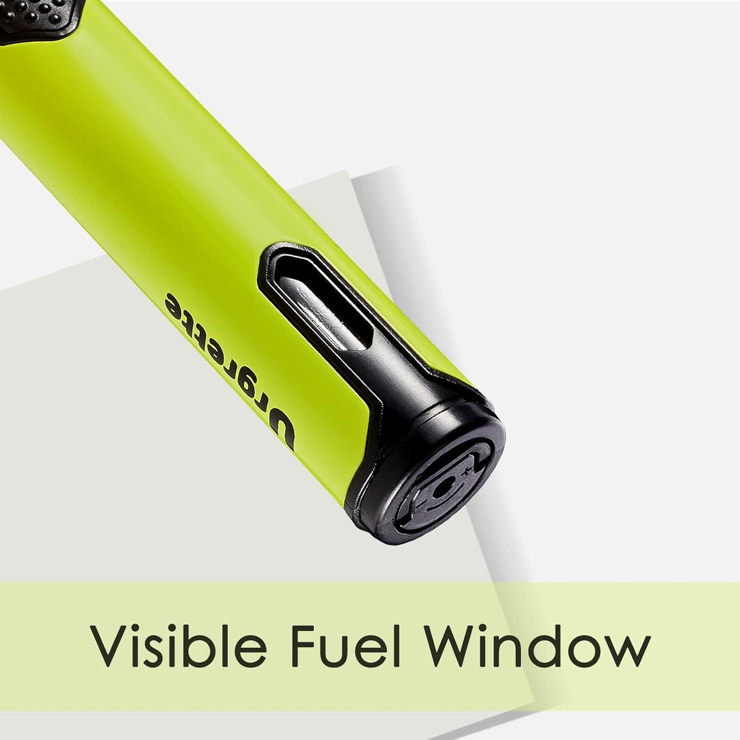 Urgrette Spring Colors 2 Pack Butane Torch Lighter, 6-inch Jet Flame Butane Lighters Refillable Pen Lighter for Grill BBQ Camping (Gas Not Included) Aqua Blue & Lime Green