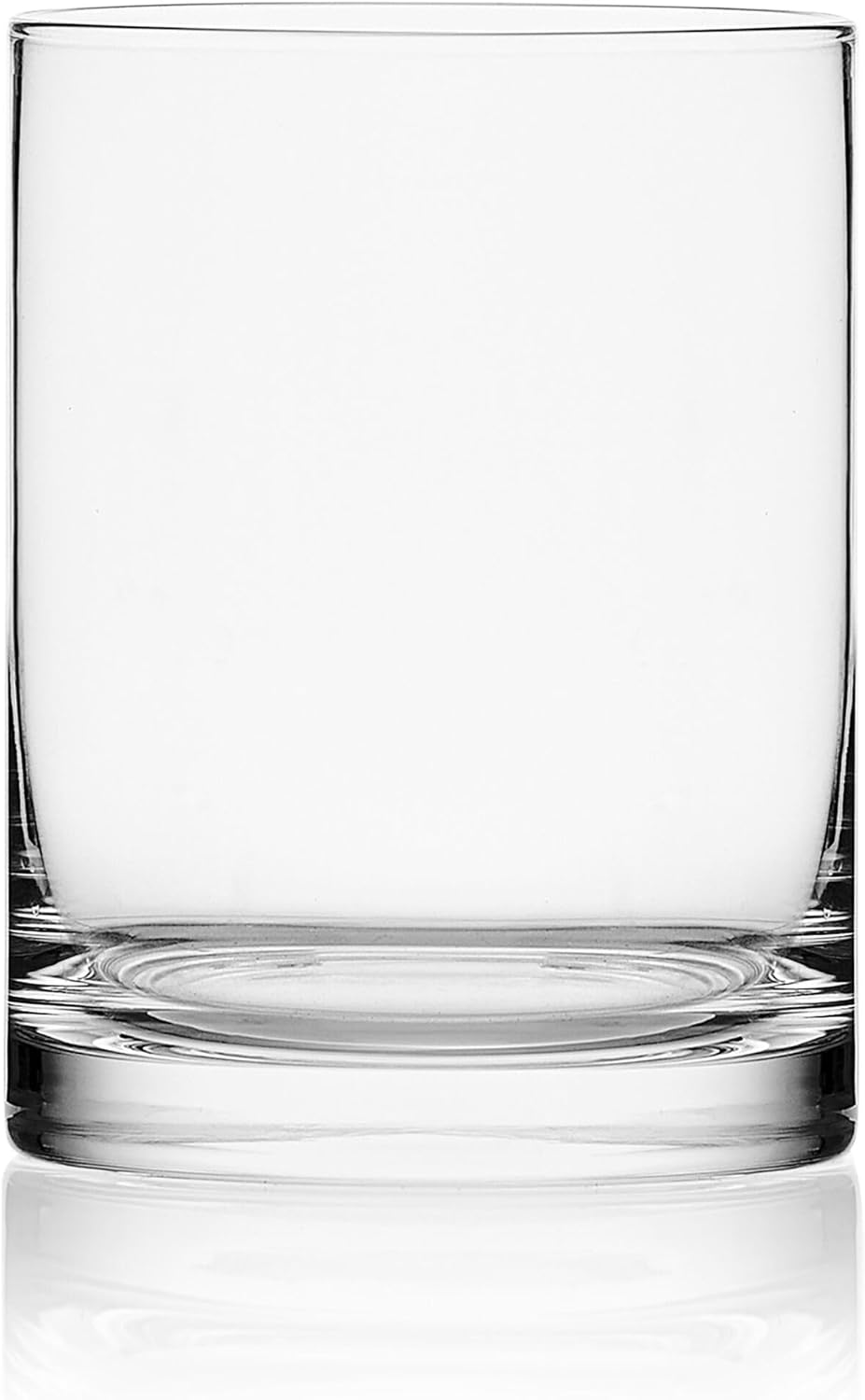 Mikasa Lana Whiskey Rocks Double Old Fashion Glasses, Set of 4, 17 Ounce, Clear