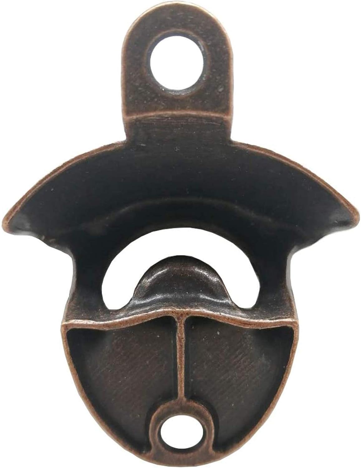 RONYOUNG 12PCS Wall Mounted Bottle Opener Vintage Beer Bottle Opener Suitable for Bars KTV Hotels Homes (Red Bronze)