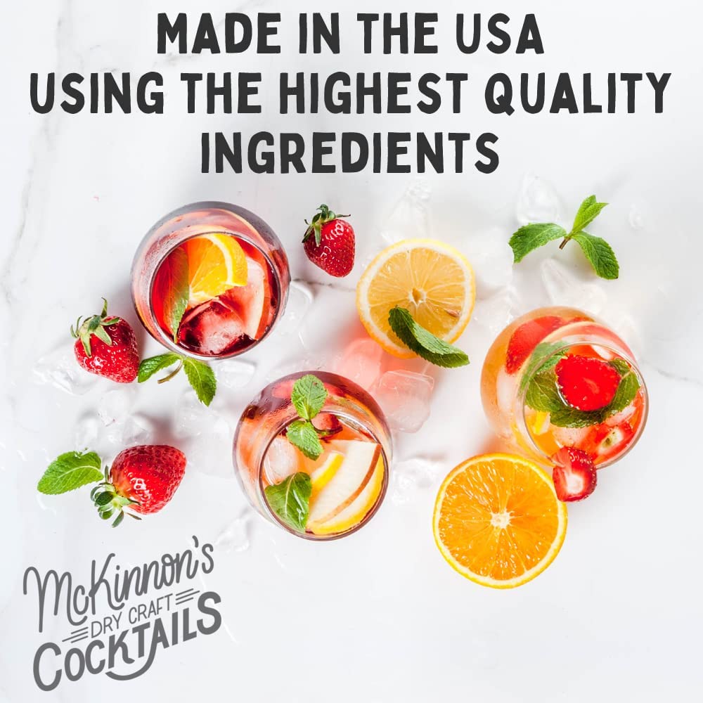 McKinnon’s Dry Craft Cocktails Dehydrated Fruits and Herbs, DIY Mixology, Infusion Kit, Mason Jar Serves 8 – 16 Drinks (Pineapple Jalapeno, 1 Jar)