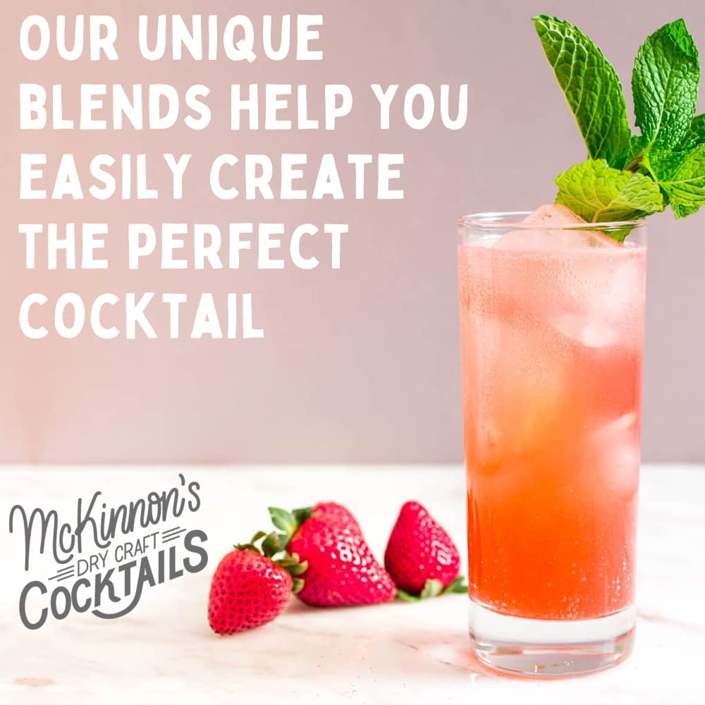 McKinnon’s Dry Craft Cocktails Dehydrated Fruits and Herbs, DIY Mixology, Infusion Kit, Mason Jar Serves 8 – 16 Drinks (Pineapple Jalapeno, 1 Jar)