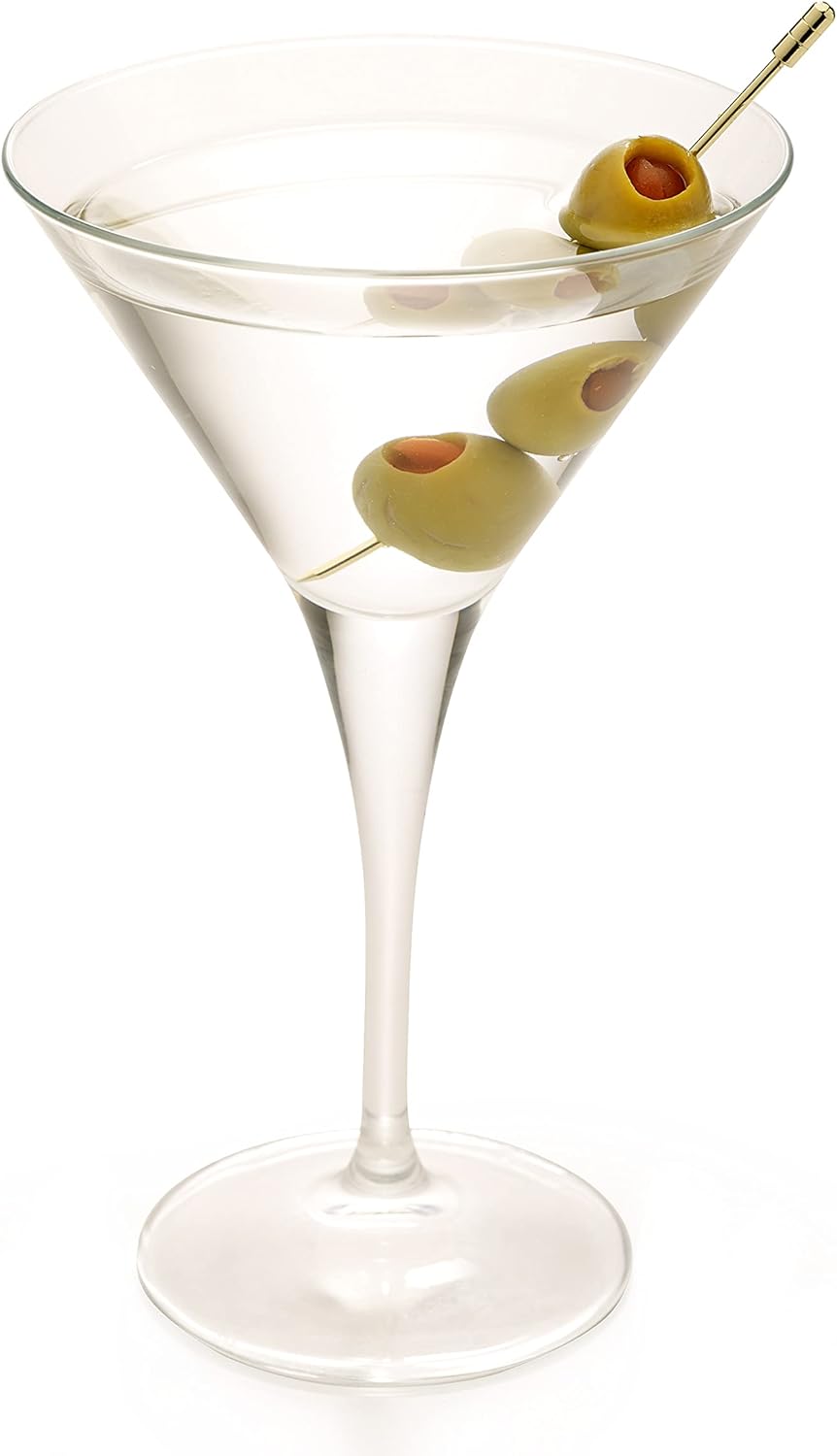 Barfly Cocktail Picks, Grooved, Gold Plated, Set 12, 4.5"