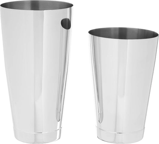 Barfly Shaker Cocktail Tin, Set (18 oz and 28 oz), Stainless Steel,M37009 - Set (18 oz (532 ml) and 28 oz (828 ml)) / Stainless Steel