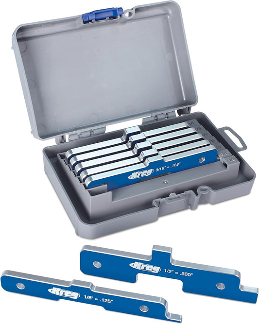 Kreg PRS3400 Precision Router Table Set Up Bars, Set of 7