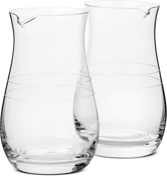 BTaT- Wine decanter, 2 PCS, 9.3 oz, Small Wine Carafe, Small Decanter