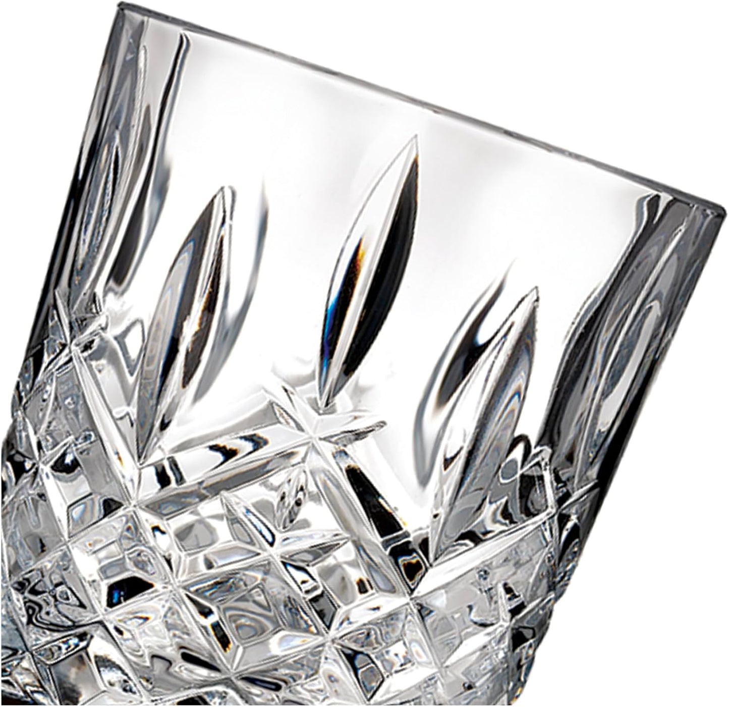 Marquis by Waterford Markham Double Old Fashion Set of 4, 11 oz, Clear