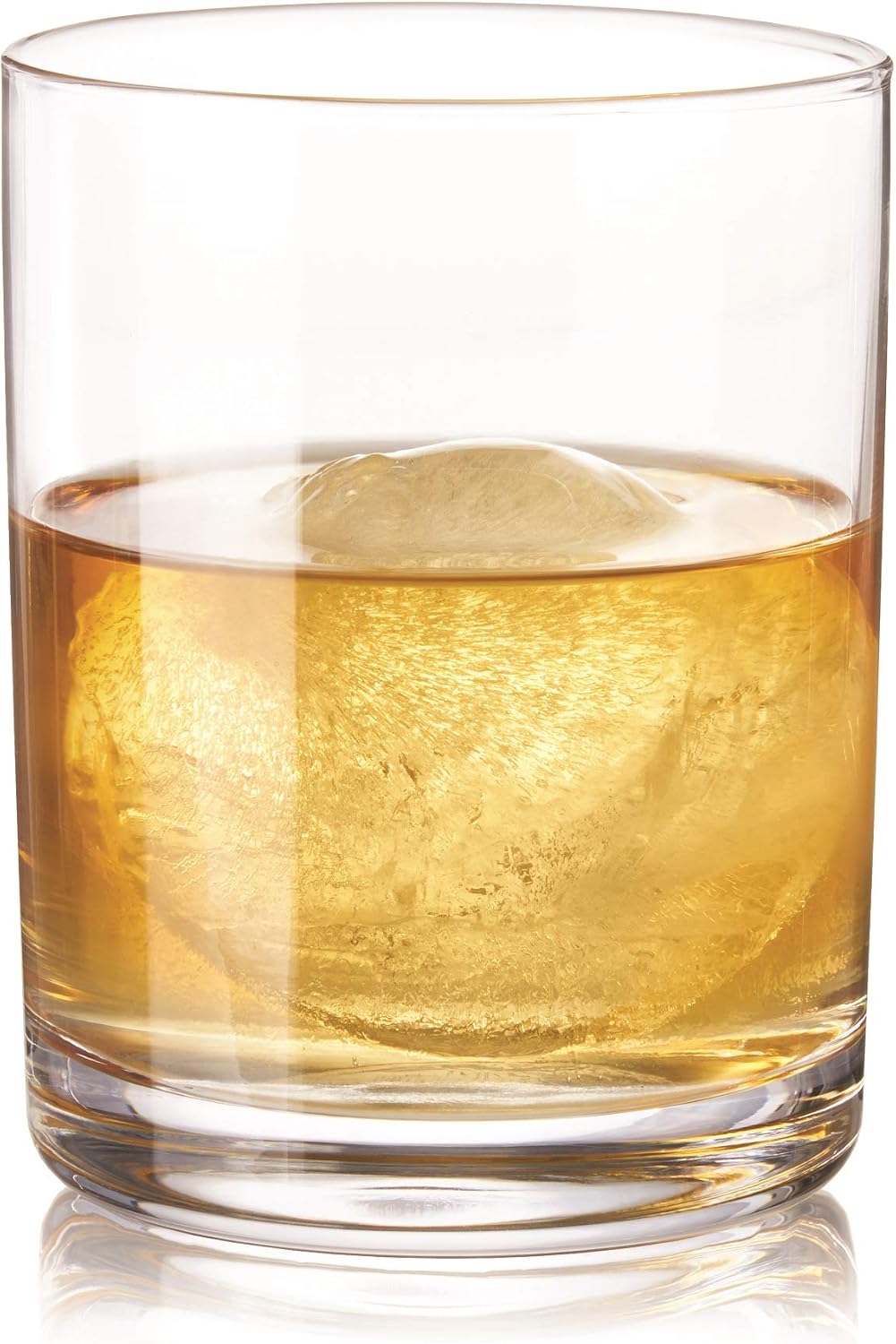 True Rocks Glass, Whiskey Tumblers, Old Fashioned Bourbon Scotch Brandy Rum Drinking Glasses, Whiskey Glasses Perfect for Wedding, Anniversary, Housewarming, Cocktail Party, Home Bars, 12 oz, Set of 4