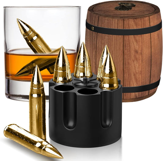 Gifts for Men Him Dad Fathers Day, Whiskey Stone Gifts for Husband Anniversary, Unique Birthday Gift Ideas for Dad from Daughter Son Wife, Cool Stuff, Bourbon Gadgets for Grandpa Uncle Father