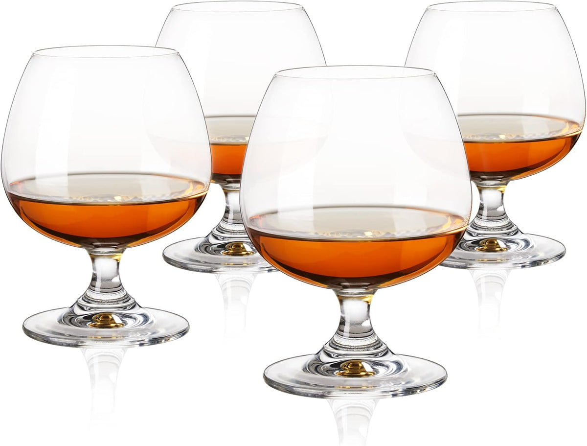 True Coupe Glass, Martini Glasses for Cocktail Party, Perfect for Espresso Martini, Manhattan, Champagne, Elegant 7 oz Glassware for Home Bars, Wedding Gifts, Margarita Glasses Set of 4 - Snifter