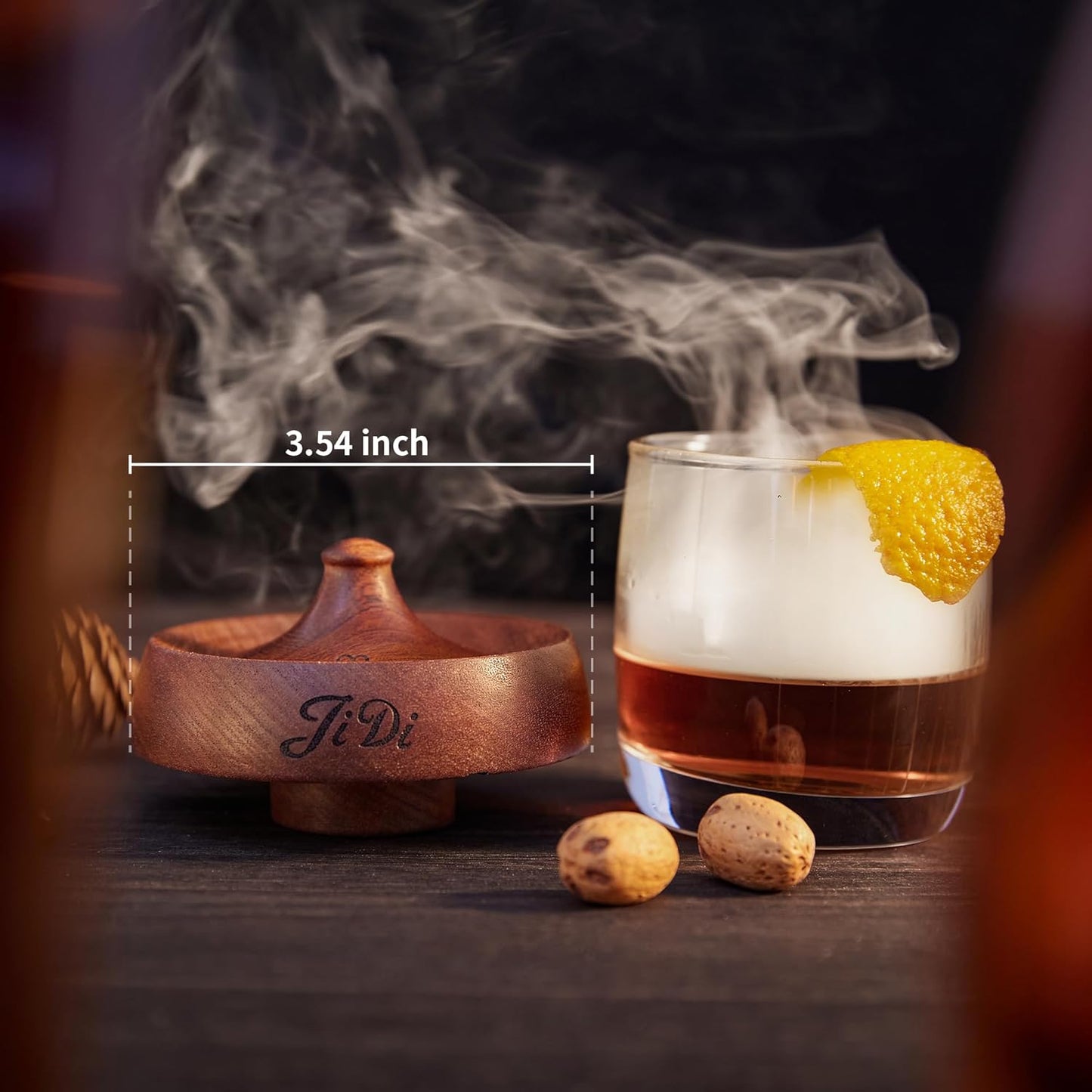 Whiskey Smoker Kit with Torch & Wood Chips, Cocktail Smoker Kit, Old Fashioned Drink Smoker Kit, Bourbon Birthday ，Upgrade Your Home Bar - Ideal Gifts for Men, Dad, Boyfriend(NO Butane)