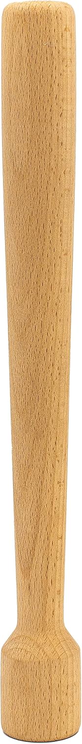 The Art of Craft Wood Cocktail Muddler: 12 inch Hardwood Mojito Drink Muddler Home Bar Tool