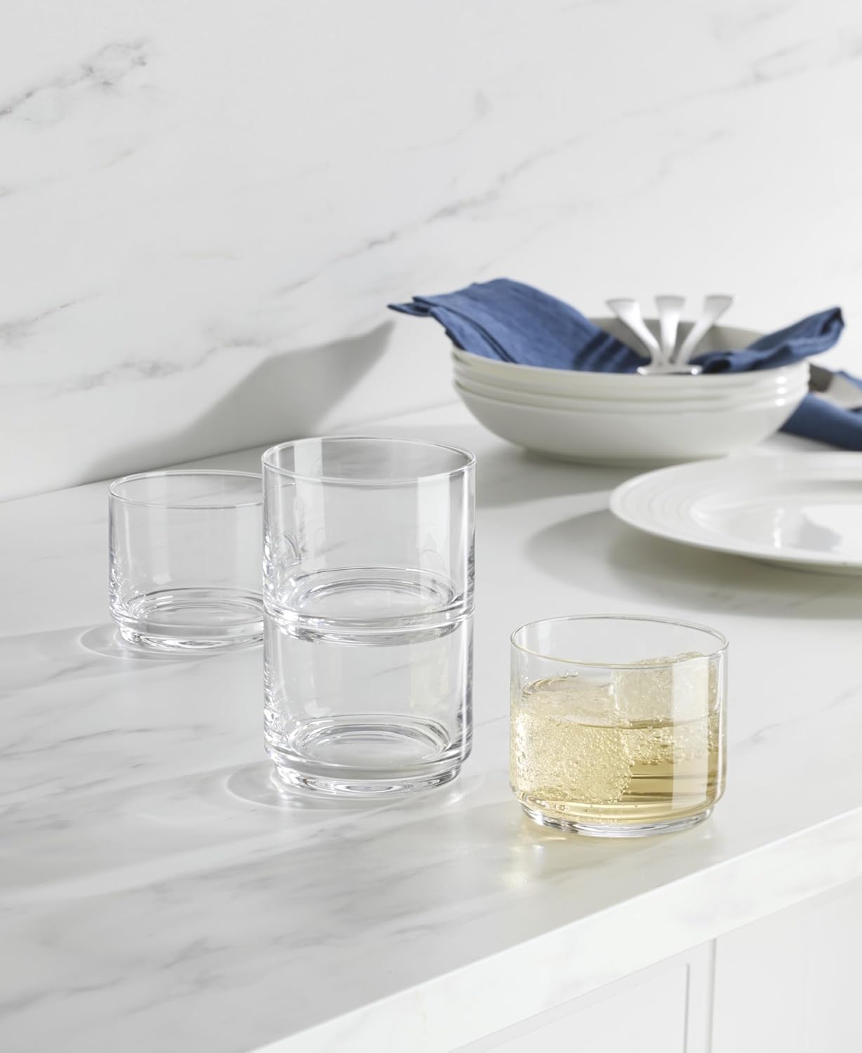 Lenox Tuscany Classics Stackable 6-Piece Short Glasses