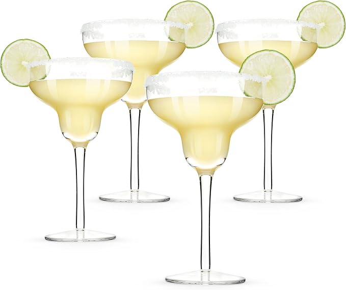 True Coupe Glass, Martini Glasses for Cocktail Party, Perfect for Espresso Martini, Manhattan, Champagne, Elegant 7 oz Glassware for Home Bars, Wedding Gifts, Margarita Glasses Set of 4 - B01N39PSJN