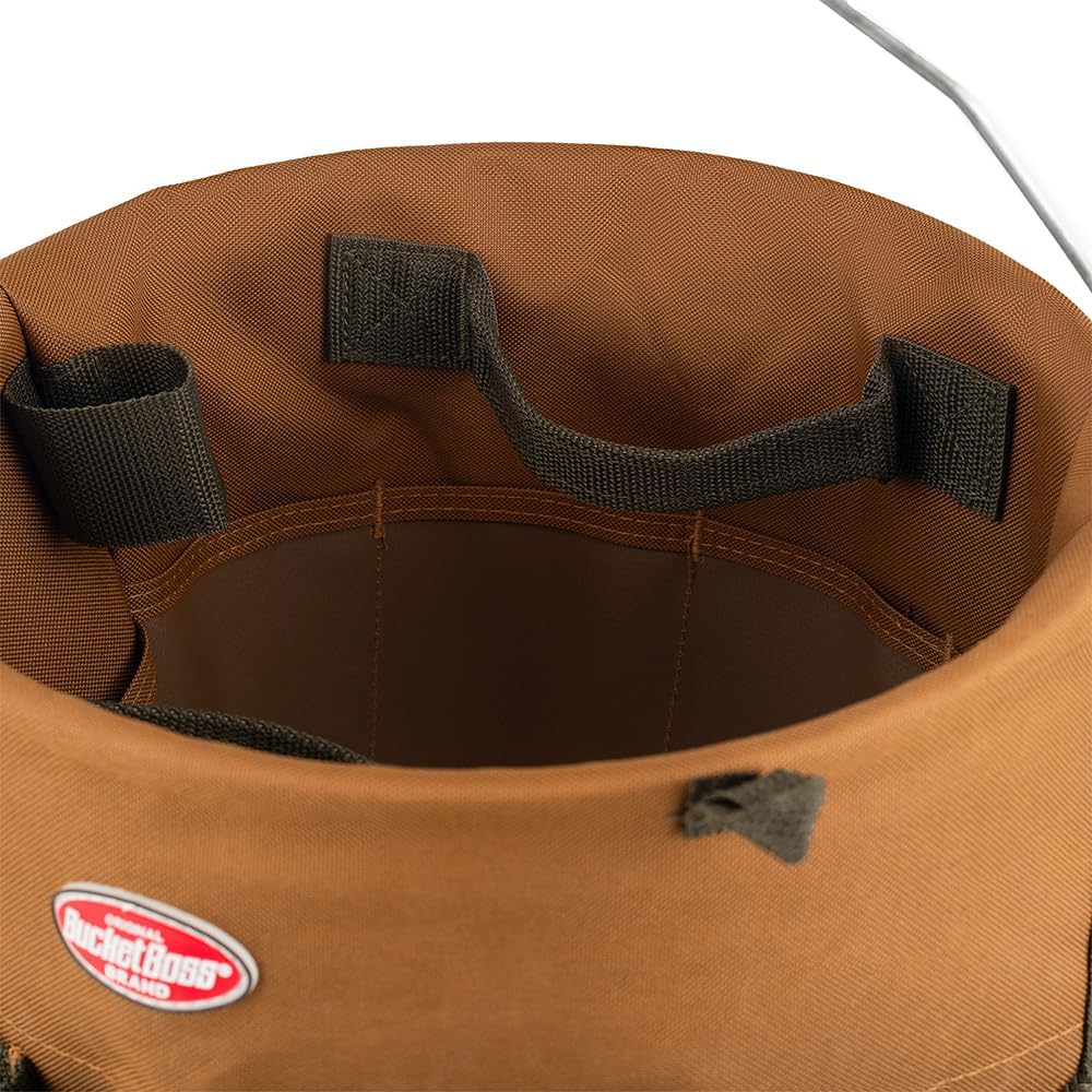 Bucket Boss The Bucketeer Bucket Tool Organizer in Brown, 10030