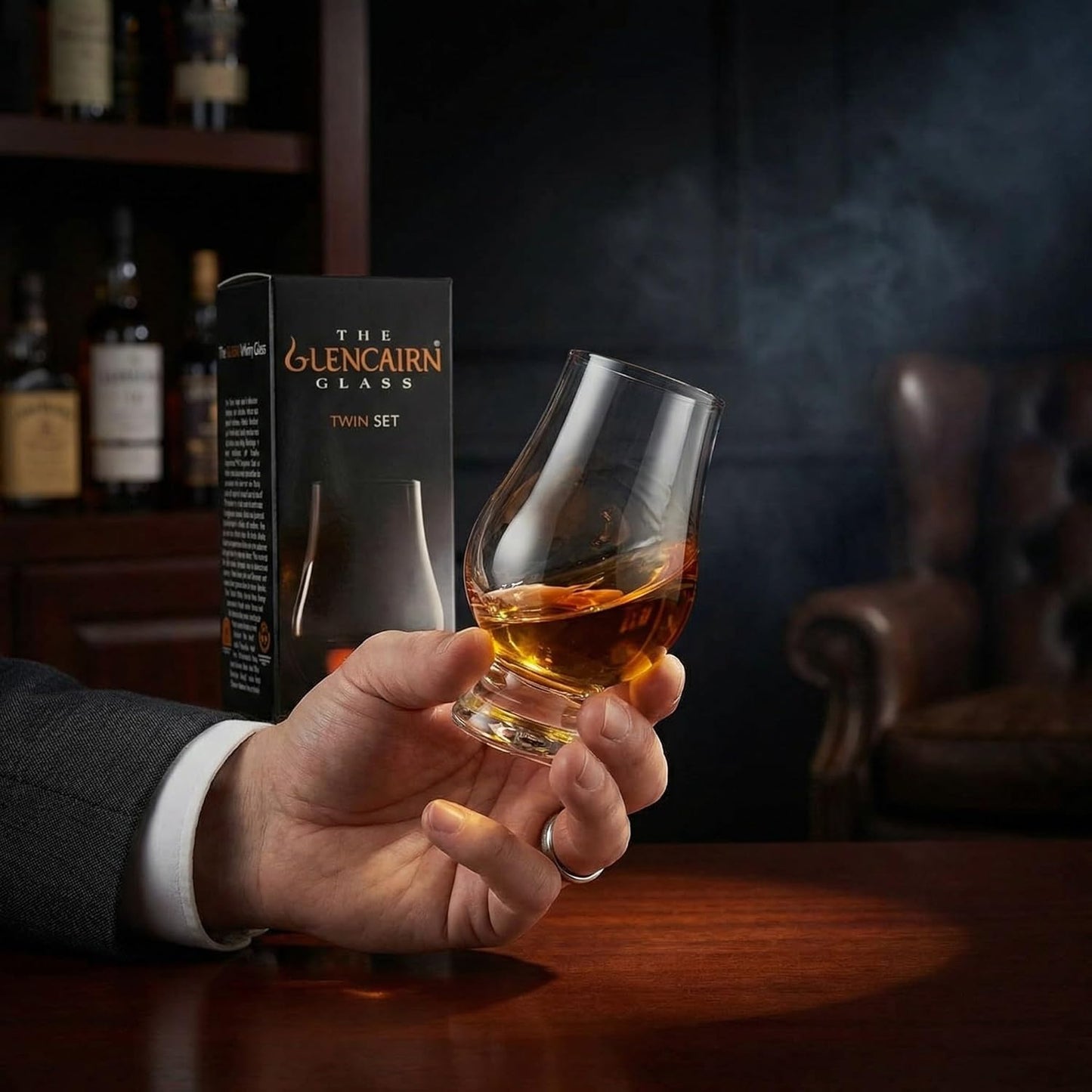 GLENCAIRN Whiskey Glass, Gift Set of 2 in Twin Carton