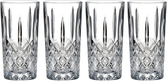 Marquis by Waterford Markham Highball Glasses, Set of 4, 13 oz, Cocktail Glasses