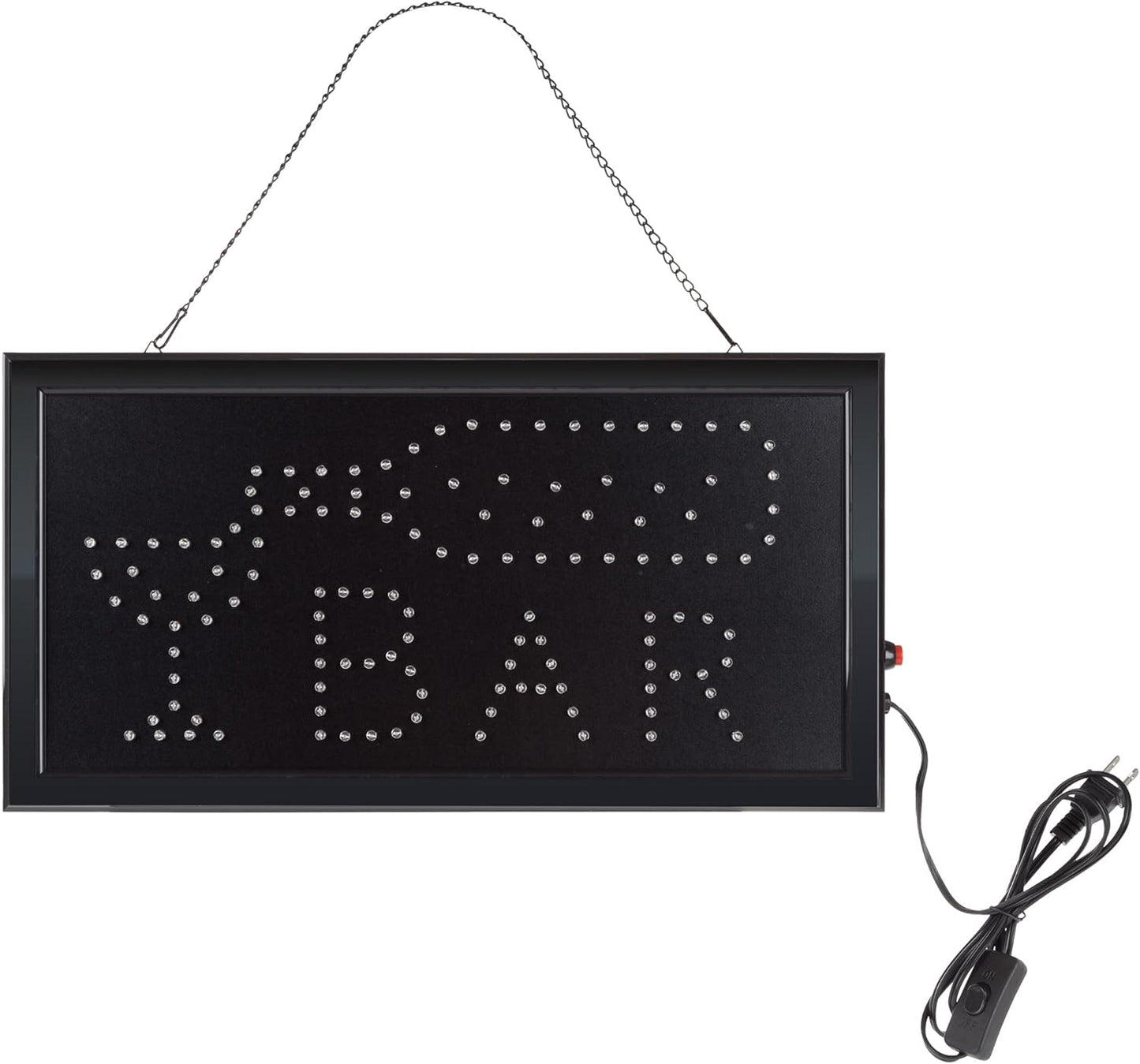 LED Bar Sign - Neon Electric Display Sign with Animation and Energy Efficient LEDs for Homes, Businesses, and Events by Lavish Home