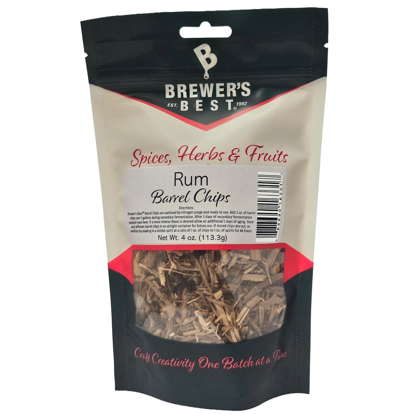 Brewer’s Best® - 6331A Rum Barrel Chips 4 oz