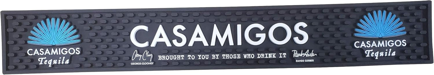 PLESIU JUSTPET Casamigos Tequila Bar Mat Spill Mat Rail Drip Mat - 23.25" x 3.5"