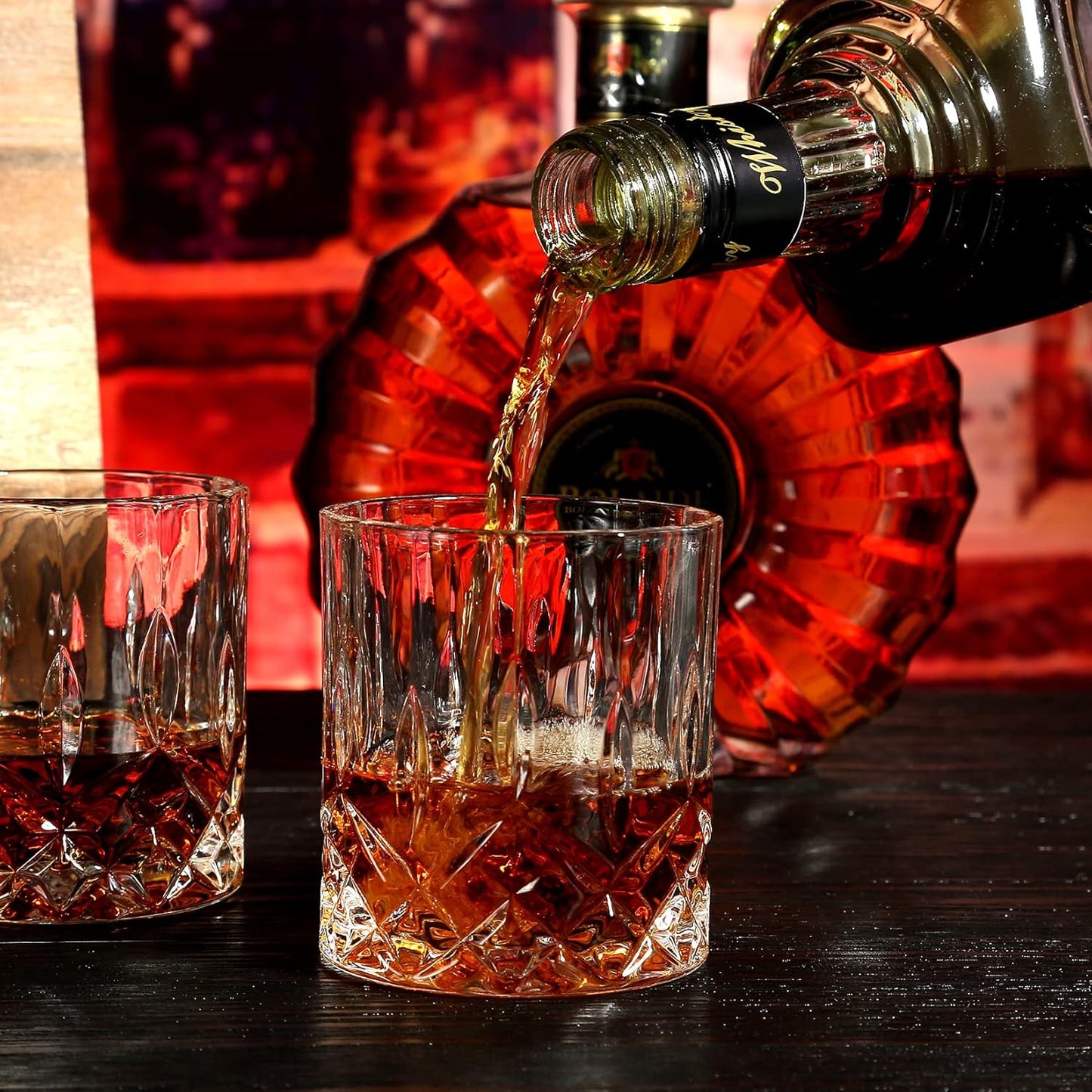Whiskey Gifts for Men - Whiskey Stones and Glasses Gift Set - Granite Chilling Stones Whiskey Rocks, Scotch Bourbon Gift Box, Father's Day Birthday Drinking Gifts for Him Dad Husband Thanksgiving Gift