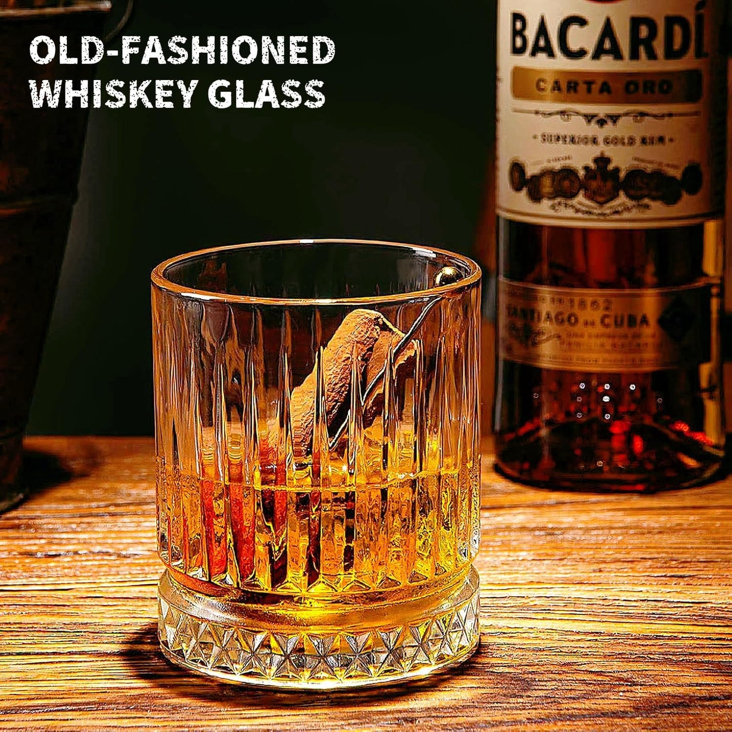 Whiskey Set Gifts for Men - Whisky Glass Set with 2 Large Stainless Steel Chilling Balls -Father's Day Anniversary Birthday Gifts for Men Dad Husband Him Boyfriend
