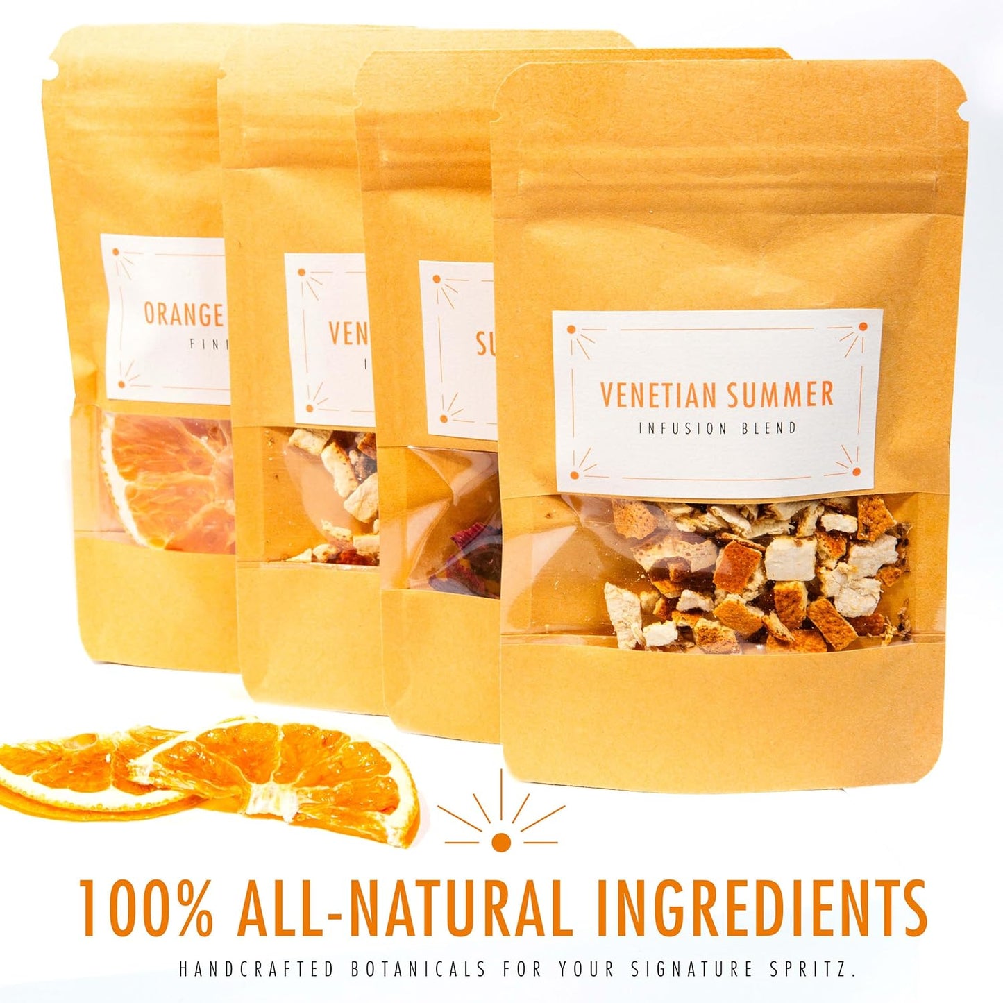 Craftly Italian Spritz Infusion Kit – Ultimate Aperitivo Experience at Home | DIY Cocktail Set for Aperitivo | Cocktail Set for Spritz
