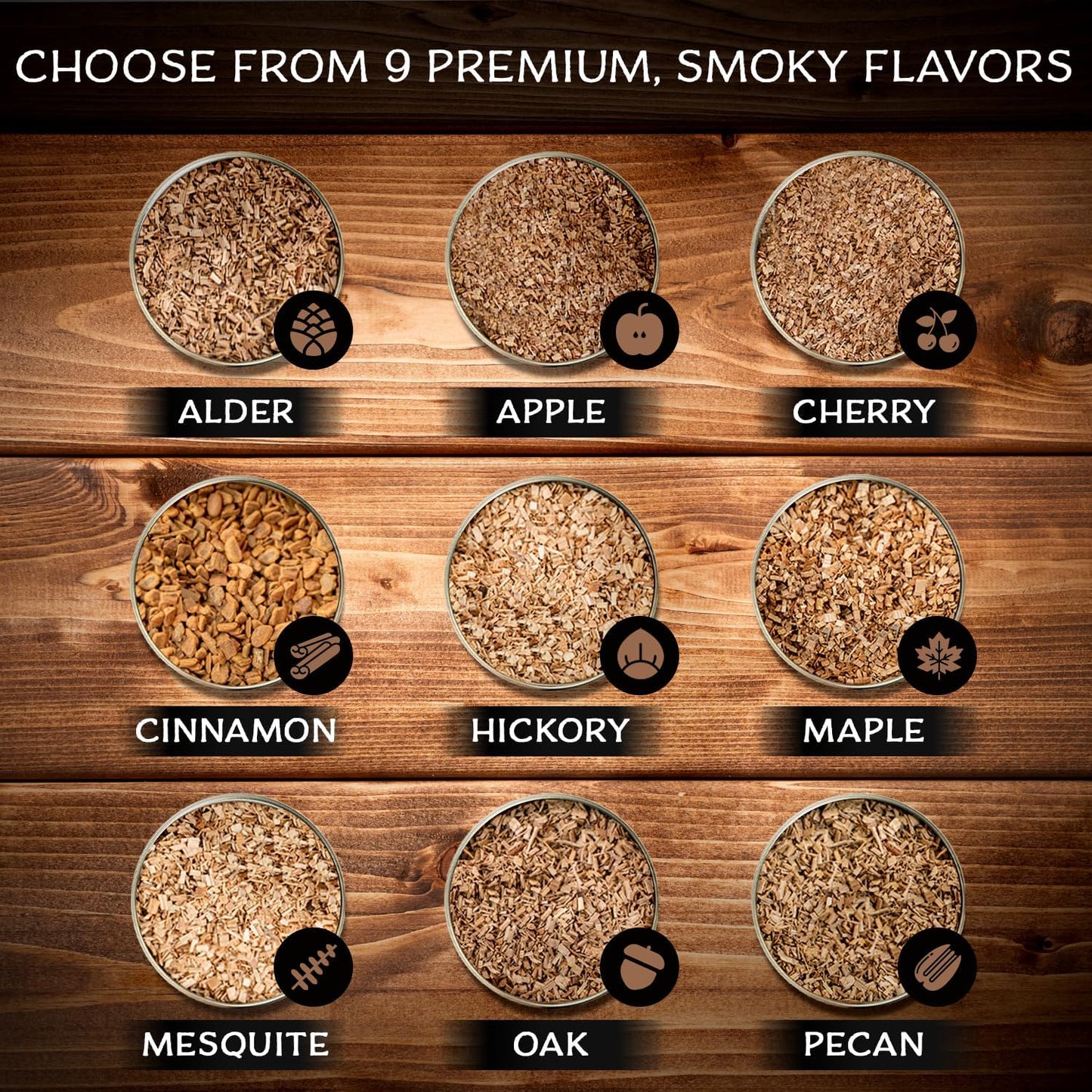 SmokeTop® 4oz Bag - Cocktail Smoker Chips for Old Fashioned Cocktails, Whiskey, & Bourbon - by Middleton Mixology Made in The USA (800 uses) (Apple)