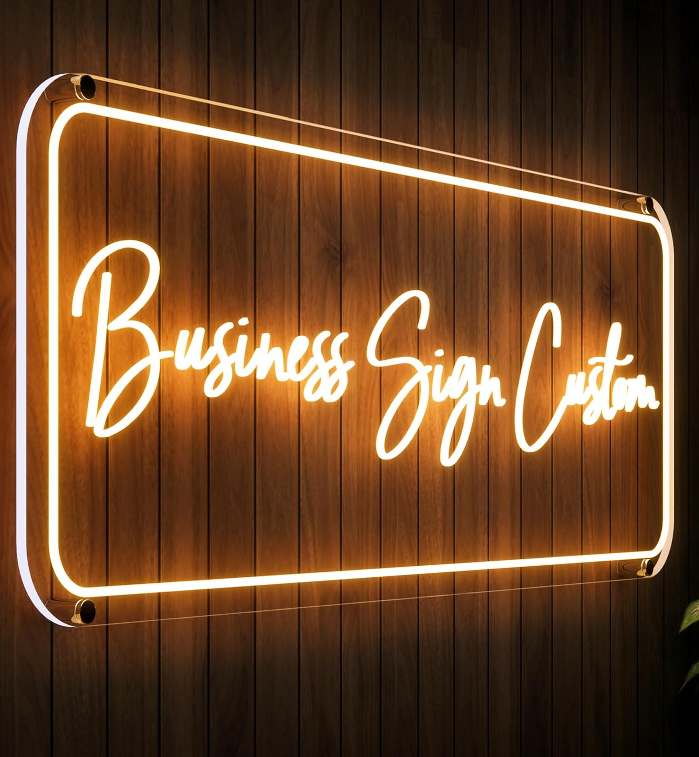 CIONAOR Custom Neon Sign, Custom LED Neon Sign Customizable for Business Salon Beauty Nail Studios Light Up Name Sign, Personalized Neon Light Suitable for Bar Bakeries Coffee Shop Decorations